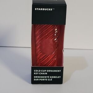 Starbucks Cold Cup Key Chain